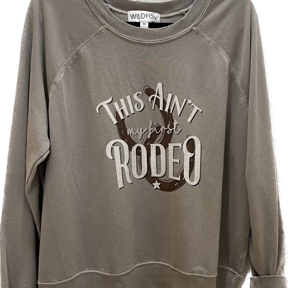 WILDFOX This Ain’t my First Rodeo Sweatshirt Medium NWT - Picture 8 of 8